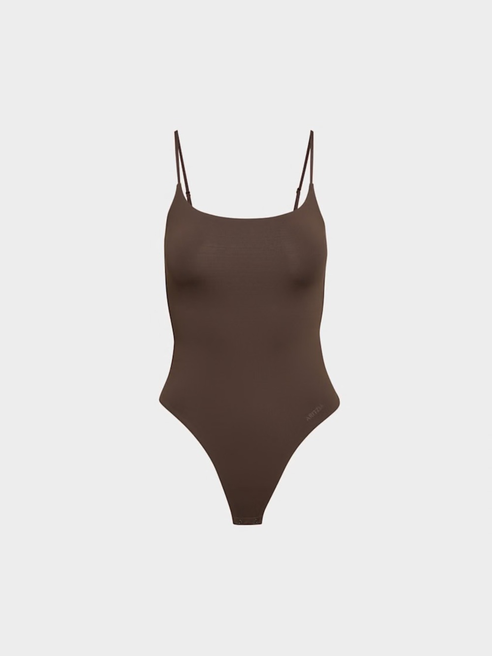 Rich Brown Aritzia Original Contour Cami Bodysuit
